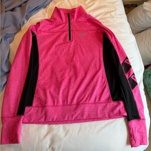 Victoria’s Secret PINK Quarter-Zip Pullover size Medium